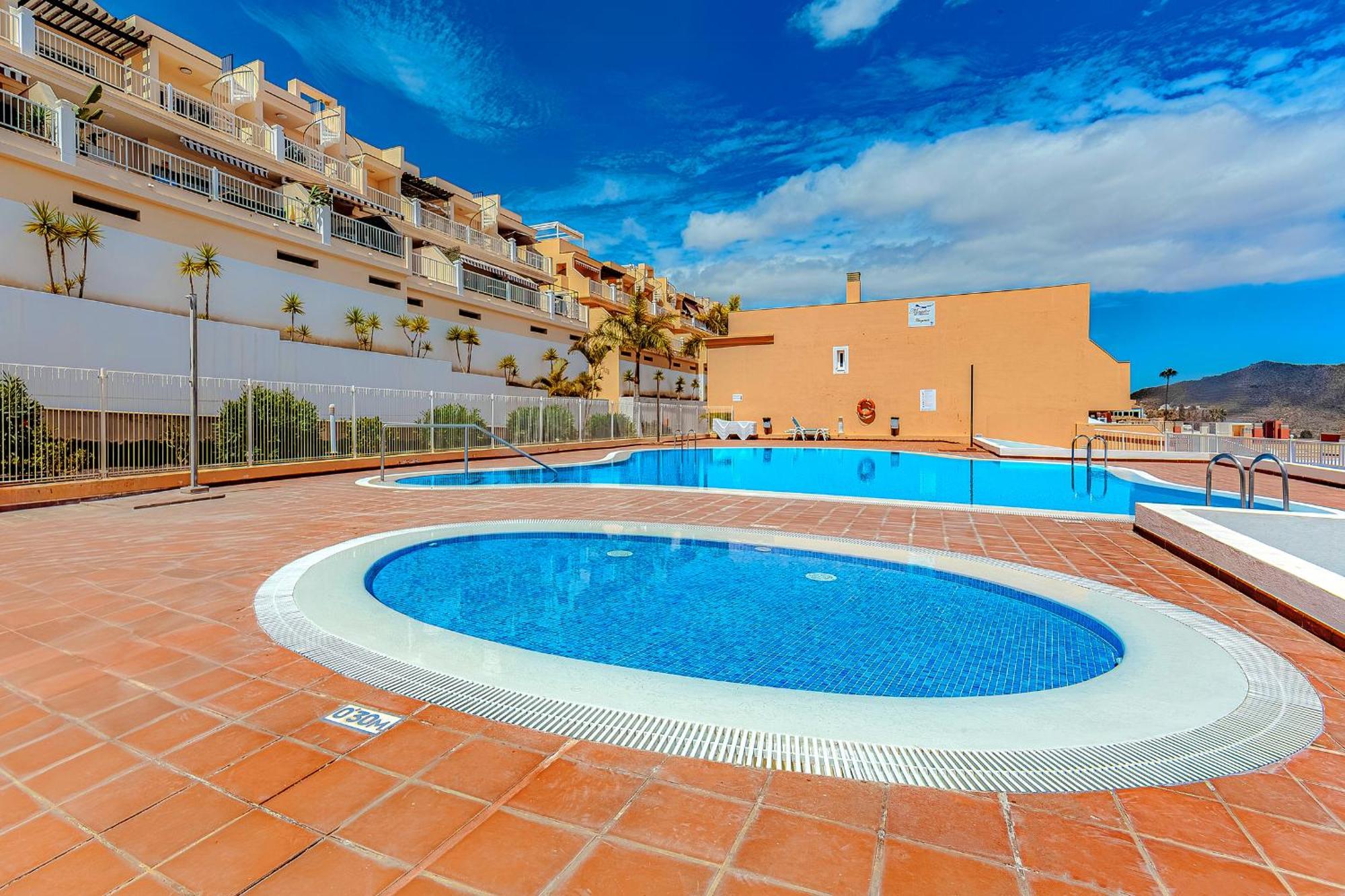 Great View Over The Ocean In Apartment Bianca With Wifi And Pool Chayofa Exterior photo