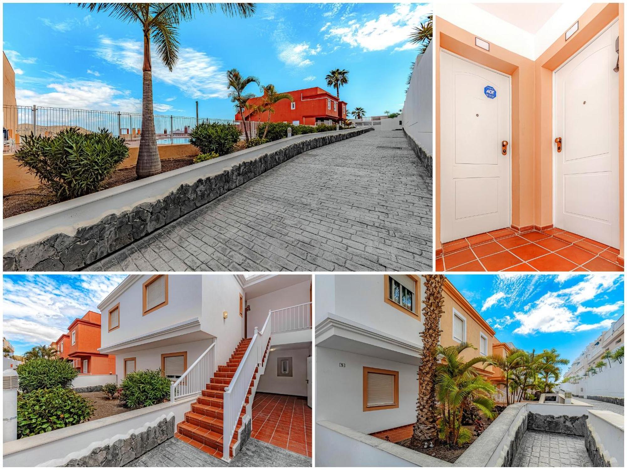 Great View Over The Ocean In Apartment Bianca With Wifi And Pool Chayofa Exterior photo